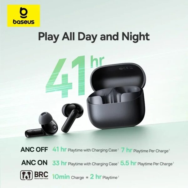 Baseus Bass EP10 NC ANC TWS Earphones