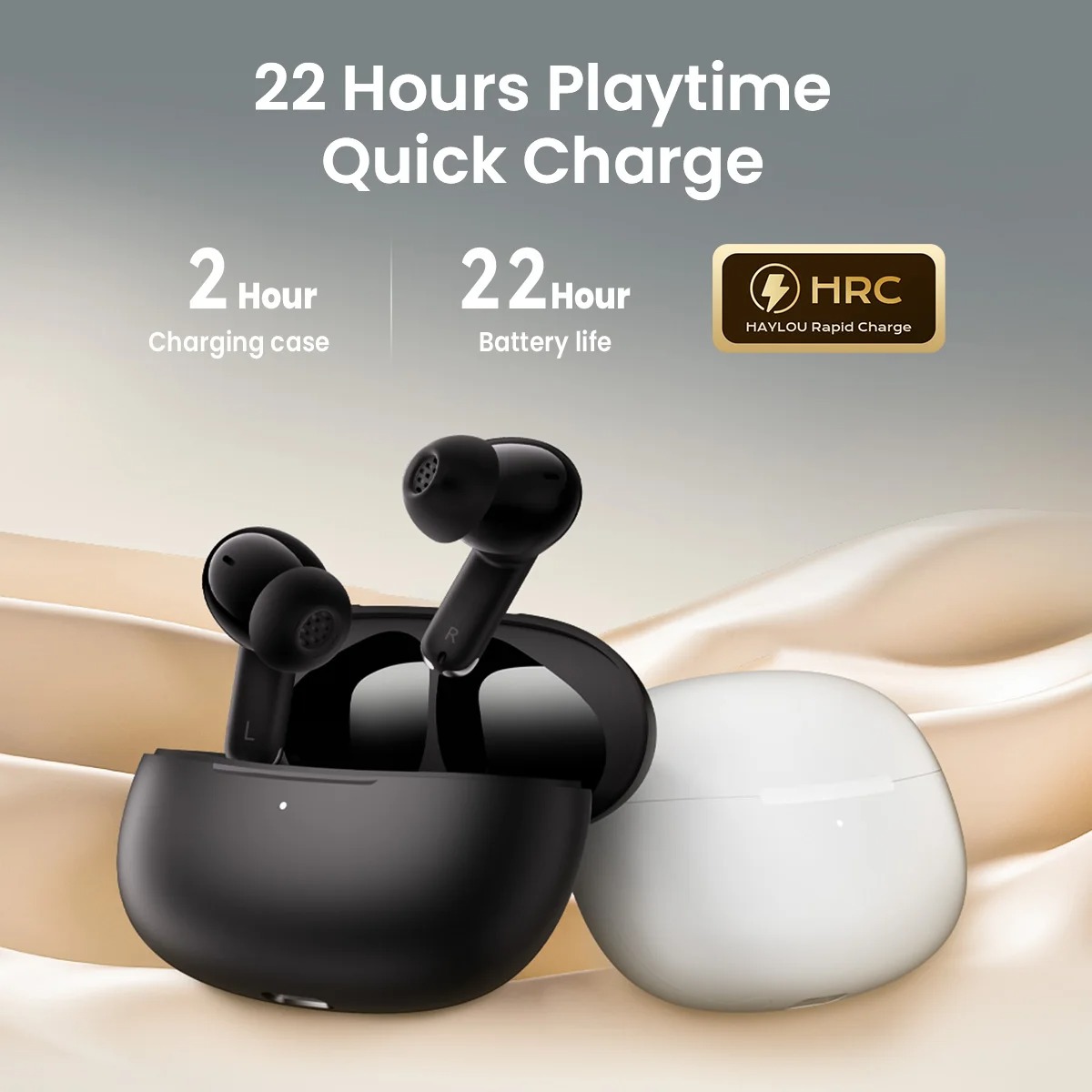 HAYLOU HQ5 ANC Wireless Earphones - Image 3