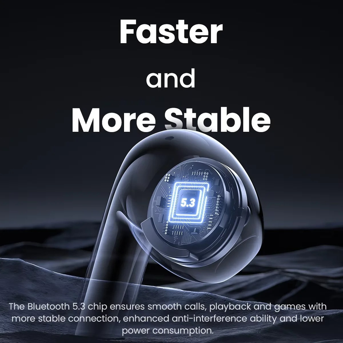 HAYLOU X1 2023 True Wireless Earphone Metallic Case - Image 4