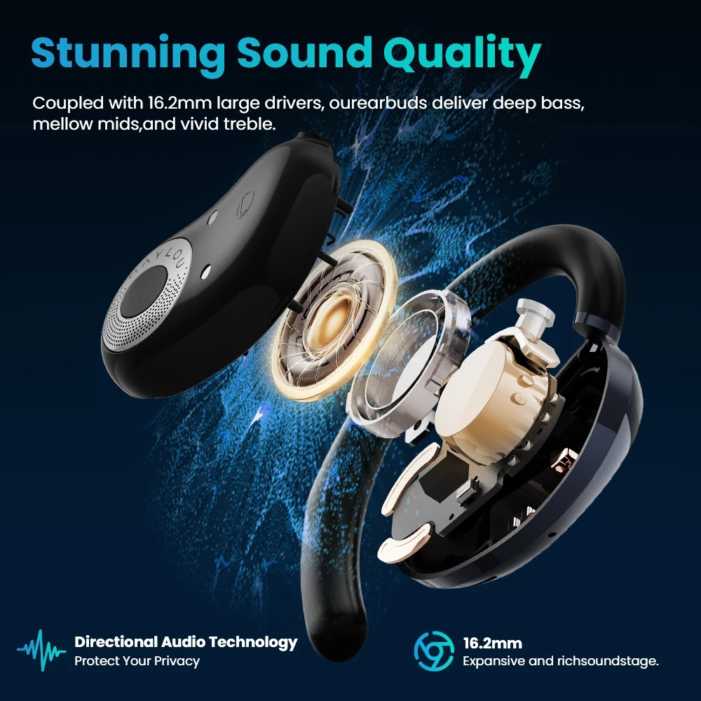 HAYLOU Earhook 1 Open-Ear Earphones Ear Hooks - Image 4