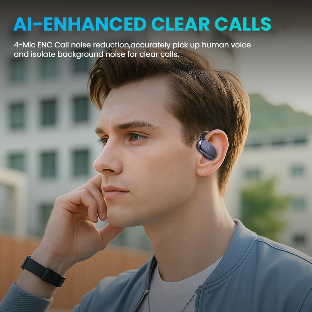 HAYLOU Earhook 1 Open-Ear Earphones Ear Hooks - Image 3