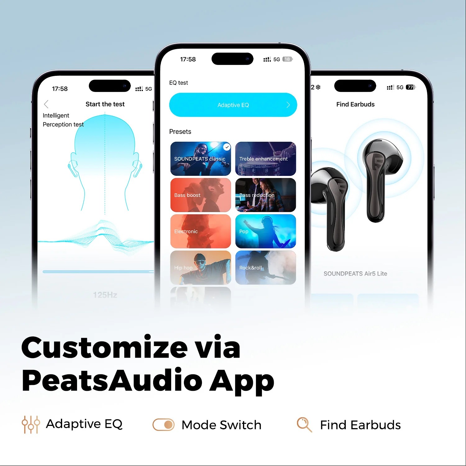 SoundPEATS Air5 Lite Wireless Earbuds - Image 3