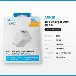 Anker Zolo Charger 20W PD 3.0 (USB-C)